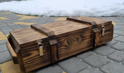 Подарочный ящик под топор, малый