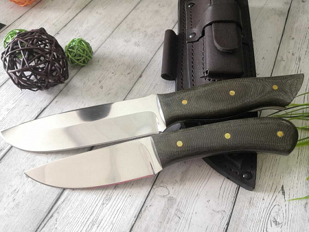 Солидная Спарка: сталь Bohler M390, рукоять микарта