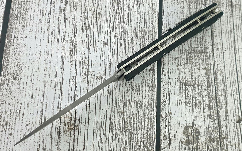 Складной нож "Амур": сталь - Bohler К340; рукоять - G10