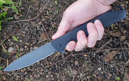 Складной нож "Егерь": сталь - Bohler К340; рукоять - G10