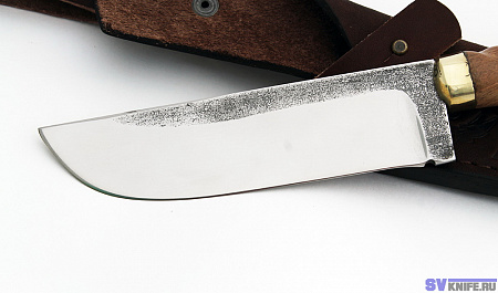 Узбекский нож "Пчак": сталь - 95х18 (кованая); рукоять - орех, венге
