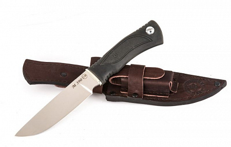 Нож "Енот" разборный: сталь - Bohler М390; рукоять - резина