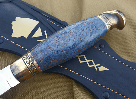 Финский нож «Puukko» - 2 :сталь кованая Х12МФ рукоять композит, литье