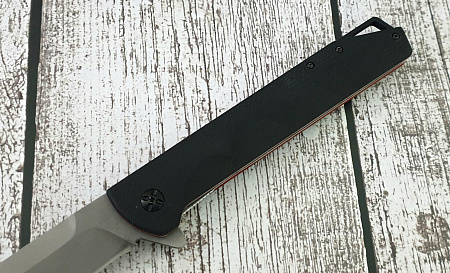 Складной нож "Егерь": сталь - Bohler S390; рукоять - G10