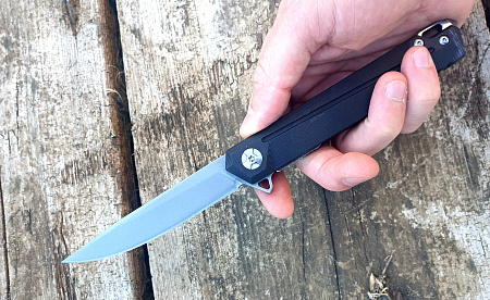 Складной нож "Стрела": сталь - Bohler К340; рукоять - G10