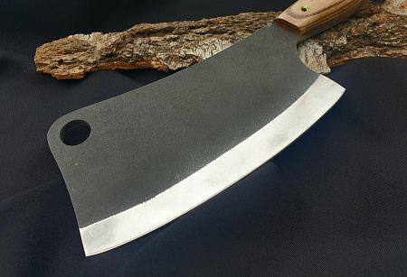 тяпка «Палач» сталь кованая N690 - рукоять