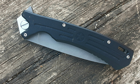 Складной нож "Амур": сталь - Bohler S390; рукоять - G10