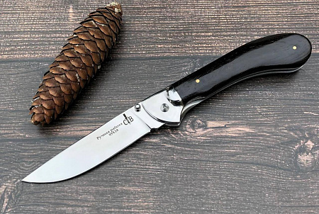 Складной нож "Казак 5": сталь - 95х18; рукоять - венге