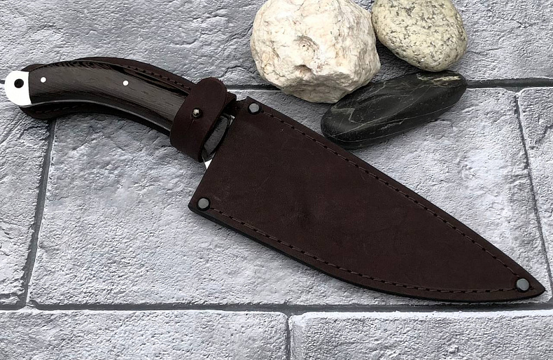Нож Легион :сталь кованая 95х18 , цельнометаллический, рукоять венге