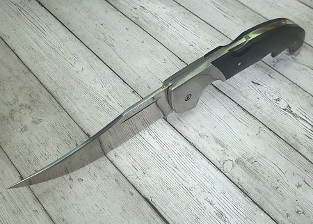 Складной нож "Носорог": сталь - Bohler М390; рукоять - G10