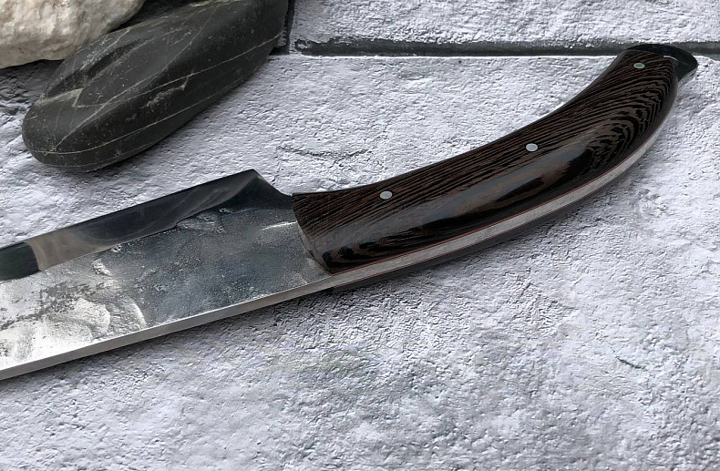Нож Легион :сталь кованая 95х18 , цельнометаллический, рукоять венге