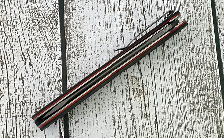 Складной нож "Егерь": сталь - Bohler S390; рукоять - G10