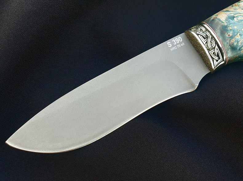Нож "Беркут": сталь - Bohler S390; рукоять - композит